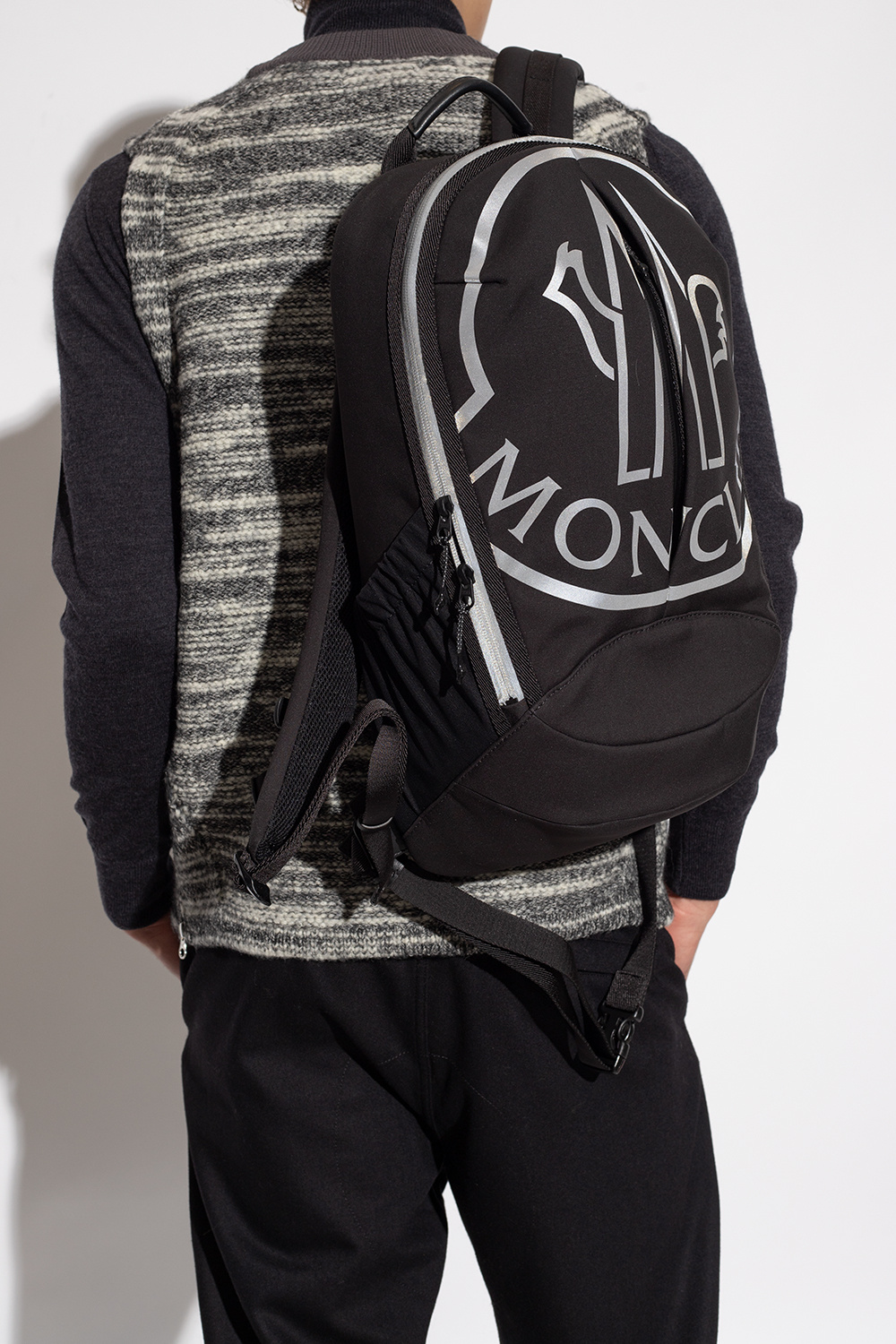 Moncler 'Cut' backpack with logo | Men's Bags | Vitkac